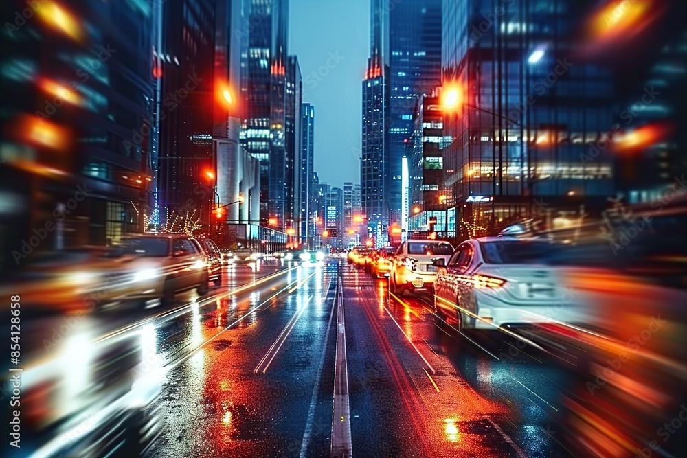 Nocturnal Urban Flow: A Blurred Perspective of City Traffic at Night Nocturnal Urban Flow: A Blurred Perspective of City Traffic at Night