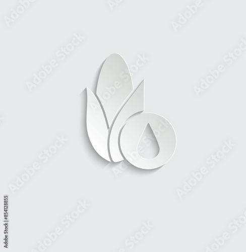 biofuel icon vector corn fuel