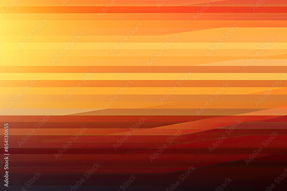 Fototapeta premium Warm sunset gradient with orange and yellow tones.