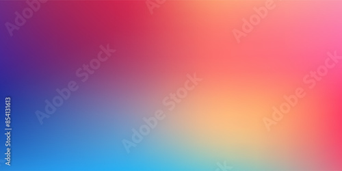 Smooth and blurry colorful gradient mesh background.