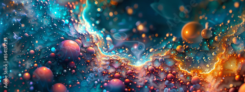 Nanotech Art: Microcosmic Galaxy
