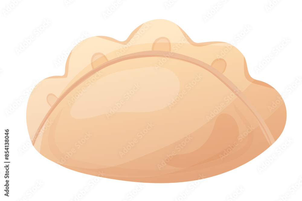 Ukrainian traditional dish dumpling varenyk Ukrainian traditional dish dumpling varenyk