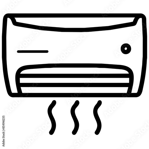air conditioner Outlline Icon