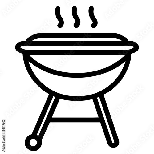 bbq grill Outline Icon