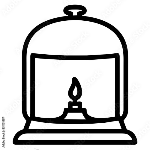 bell jar Outline Icons