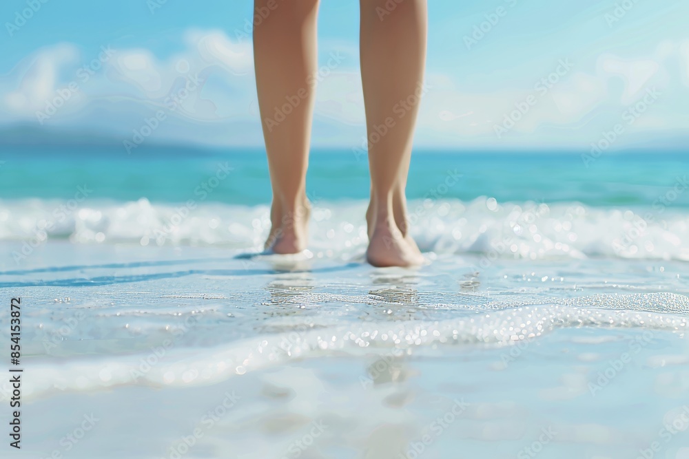 Relaxing Beach Getaway Generative AI Relaxing Beach Getaway Generative AI