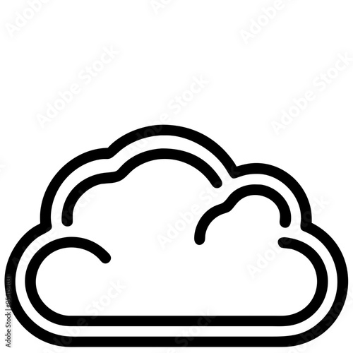 cloud Outline Icon