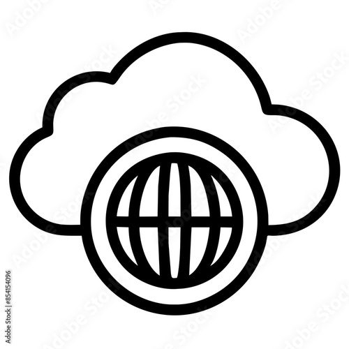 cloud Outline Icon