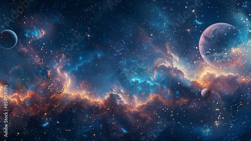 space galaxy background