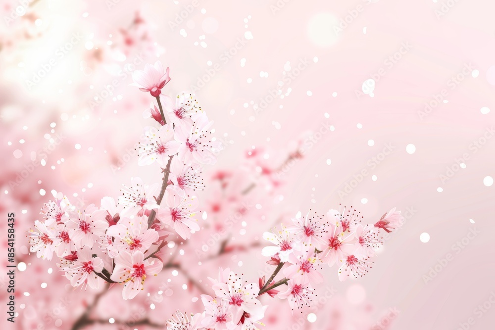 Spring Floral Delight for Beauty and Wellness Generative AI Spring Floral Delight for Beauty and Wellness Generative AI