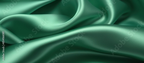 Wallpaper Mural Abstract Emerald Green Satin Drape Torontodigital.ca