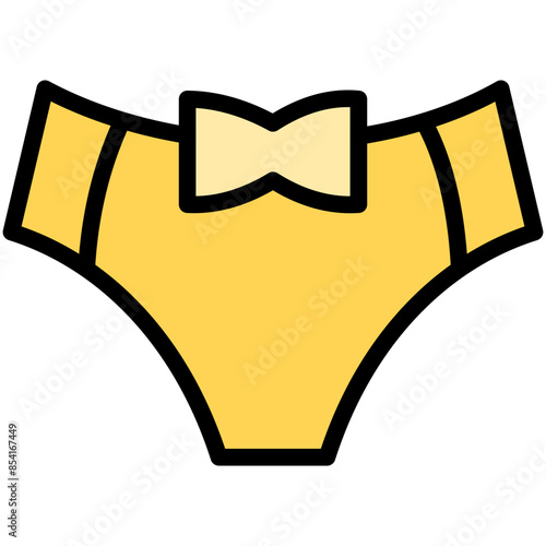 underpants filled line icon