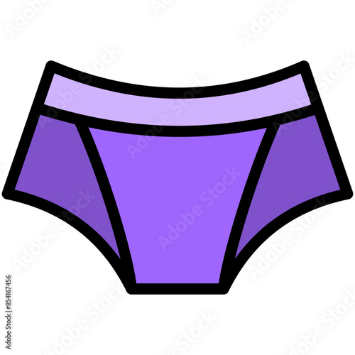 underpants filled line icon