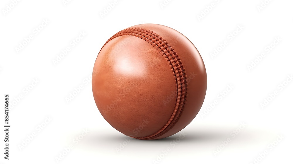 A cricket ball is a hard, round object used in the sport of cricket. It is made of leather and has a cork core. A cricket ball is a hard, round object used in the sport of cricket. It is made of leather and has a cork core.