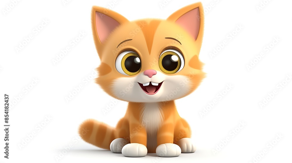 This is a cute and cuddly orange kitten. It has big green eyes and a pink nose. This is a cute and cuddly orange kitten. It has big green eyes and a pink nose.