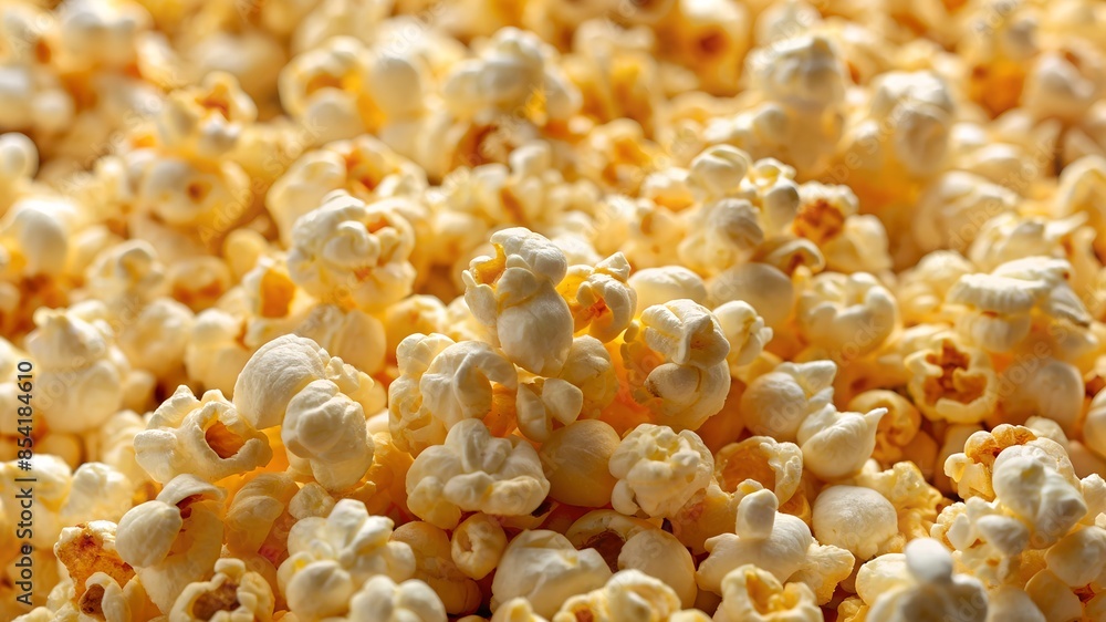 Close up texture of popcorn, background Close up texture of popcorn, background
