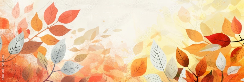 Cozy Autumn Frame for Text or Image Generative AI Cozy Autumn Frame for Text or Image Generative AI