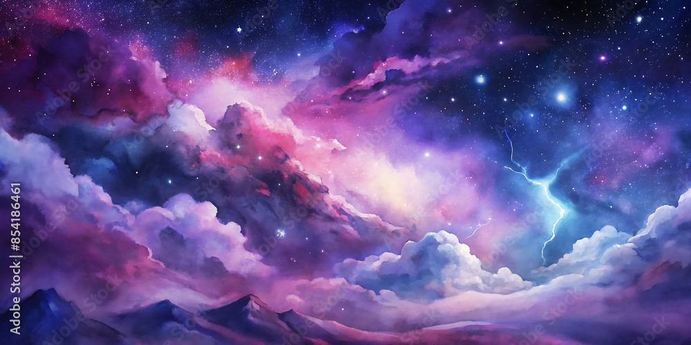 colorful universe background colorful universe background