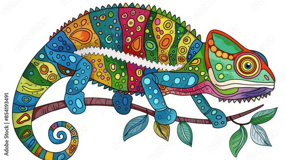 Get ready to add some vibrant colors to this fantastic cartoon chameleon outline Perfect for kids who love to color animal illustrations Get ready to add some vibrant colors to this fantastic cartoon chameleon outline Perfect for kids who love to color animal illustrations
