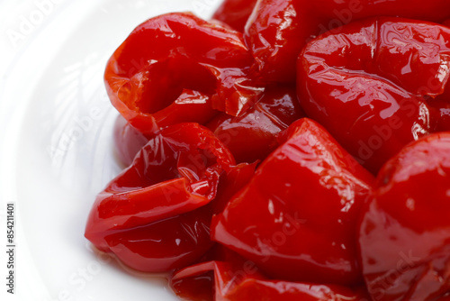 Peppadew Peppers, Sweet and piquant pickled South African peppers photo