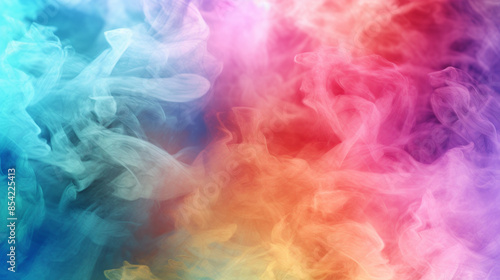 rainbow smoke background