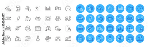 Work home, Phone wallet and Empower line icons pack. Medal, Quick tips, Cloud system web icon. Report document, Quiz test, Creative idea pictogram. Online warning, Graph chart, Build. Vector