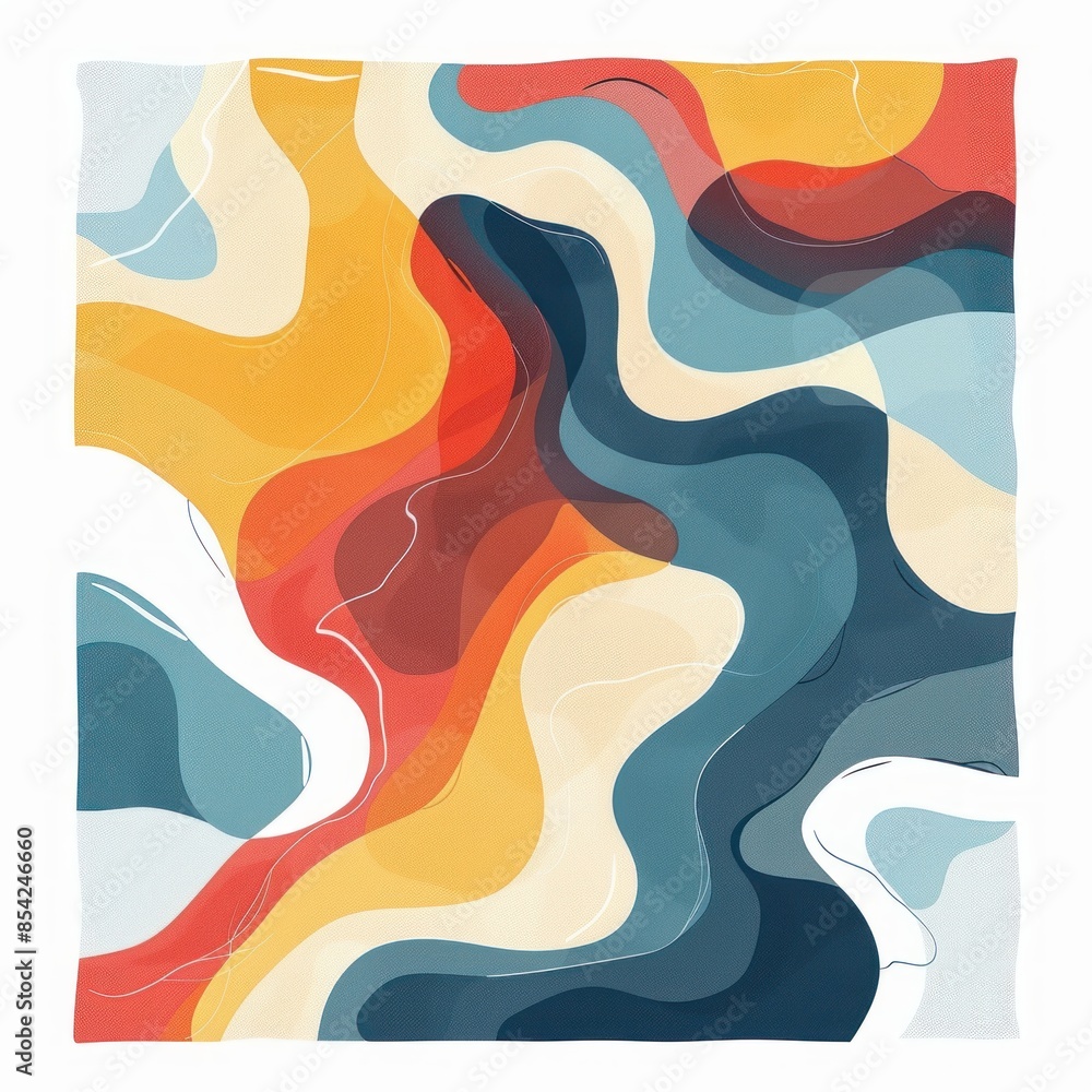 Abstract digital art with vibrant colors and fluid shapes. A modern and dynamic design. Perfect for backgrounds and designs. Abstract digital art with vibrant colors and fluid shapes. A modern and dynamic design. Perfect for backgrounds and designs.
