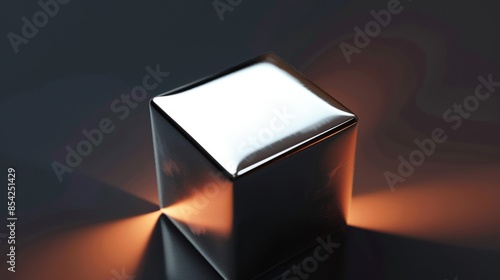 A smooth featureless metallic cube is believed to be the key to unlocking the secrets of hypothetical particles. photo