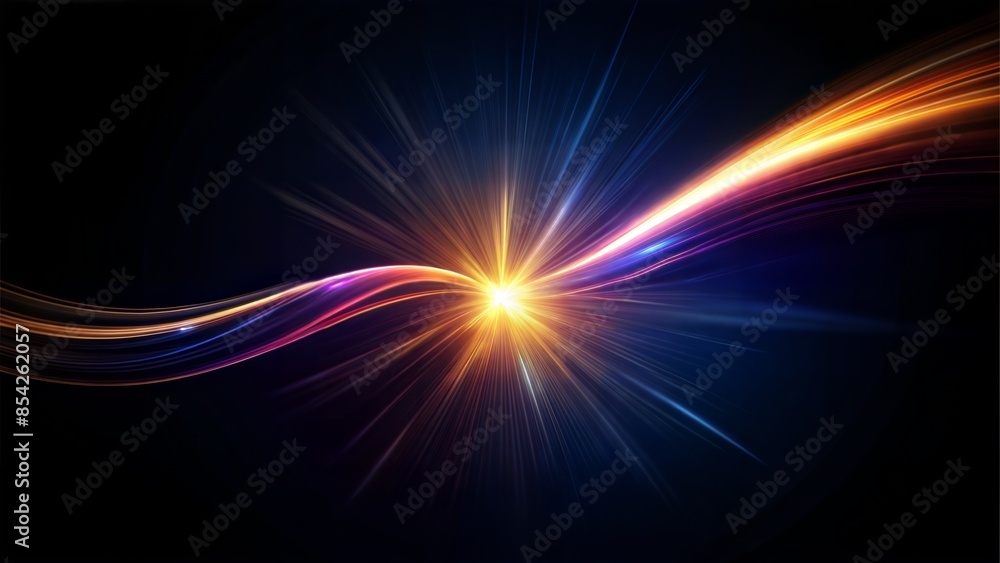 Obraz premium dynamic black background 