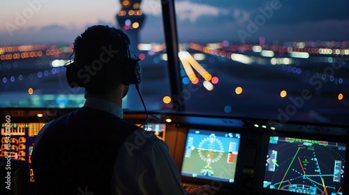 Air Traffic Management Systems: Enhance air traffic control with AI and advanced software.