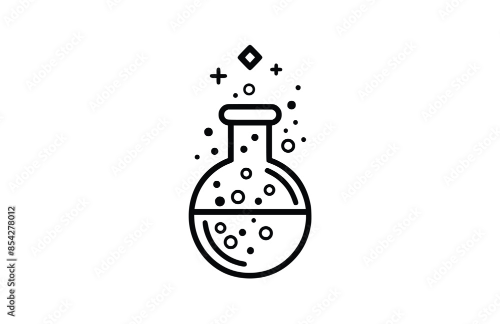 Absorption black icon, isolated on white background. Vector illustration. Absorption black icon, isolated on white background. Vector illustration.