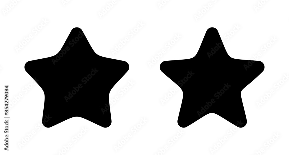 Star Icon vector isolated on white background. Star vector icon. Rating symbol Star Icon vector isolated on white background. Star vector icon. Rating symbol