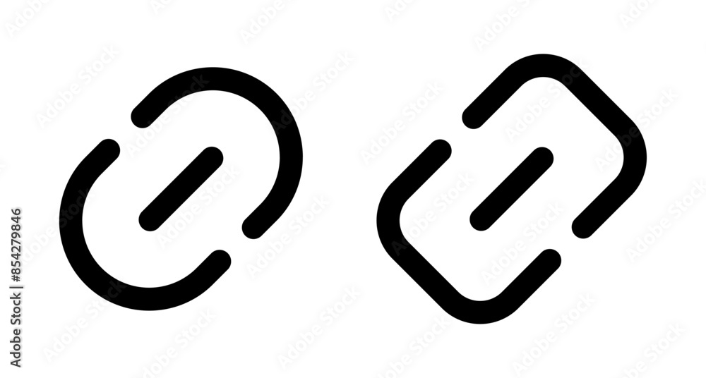 External link symbol icon vector. Link icon isolated on white background. Link vector icon. Hyperlink chain symbol External link symbol icon vector. Link icon isolated on white background. Link vector icon. Hyperlink chain symbol