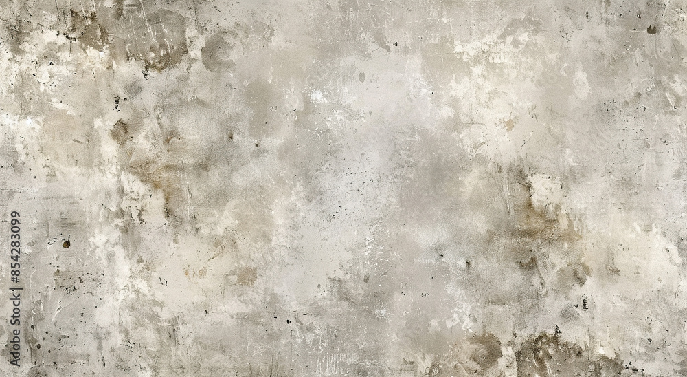 Fototapeta premium Grunge abstract pale cream old wall texture background wallpaper. Backdrop, abstract, tattered, artistic pattern, rough material, distressed, detailed composition