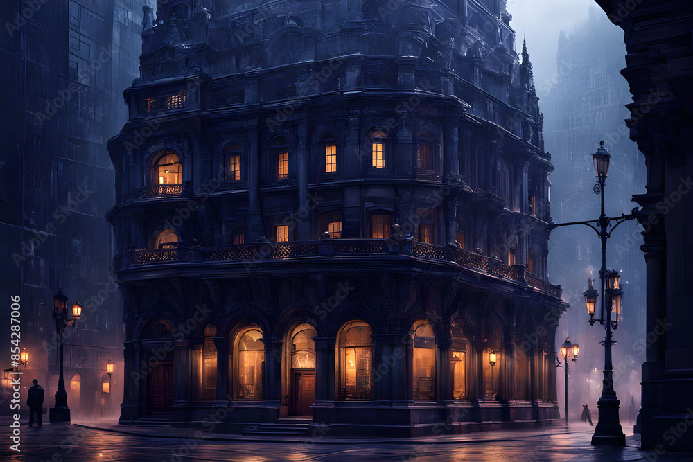 Fototapeta premium modern building in the city