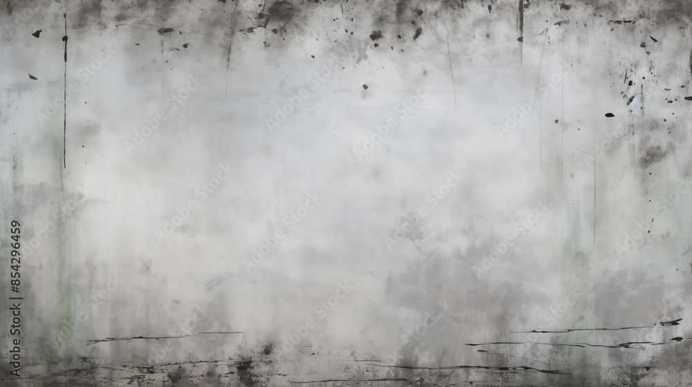 Obraz premium Mottled and dilapidated grey wall