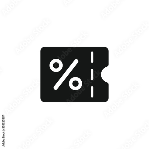 Coupon icon vector. EPS 10 editable vector