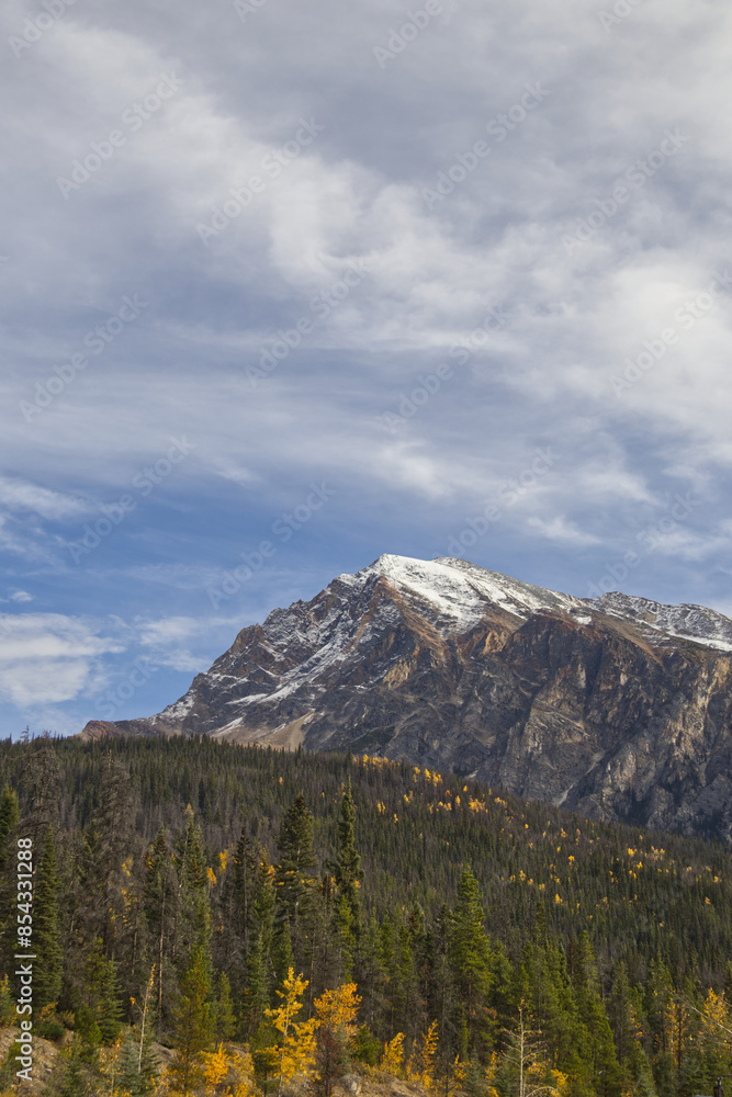 Fototapeta premium Rocky Mountains in the Autumn