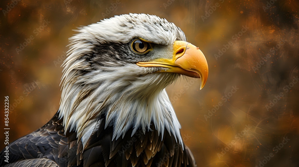 Obraz premium Bald Eagle, America, Memorial Day, 4th of July