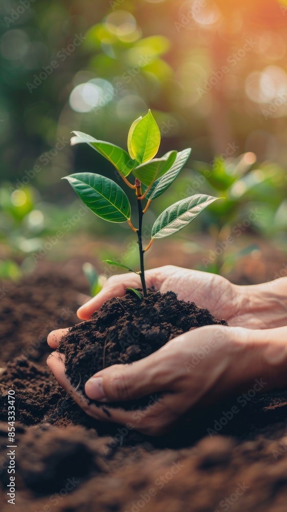 CO2 emission reduction concept, clean and friendly environment without carbon dioxide emissions. Planting trees to reduce CO2 emissions, environmental protection concept CO2 emission reduction concept, clean and friendly environment without carbon dioxide emissions. Planting trees to reduce CO2 emissions, environmental protection concept