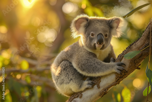 koala in tree marsupial australia wildlife