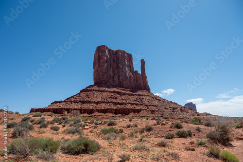 Famous monument valley in Arizona photo