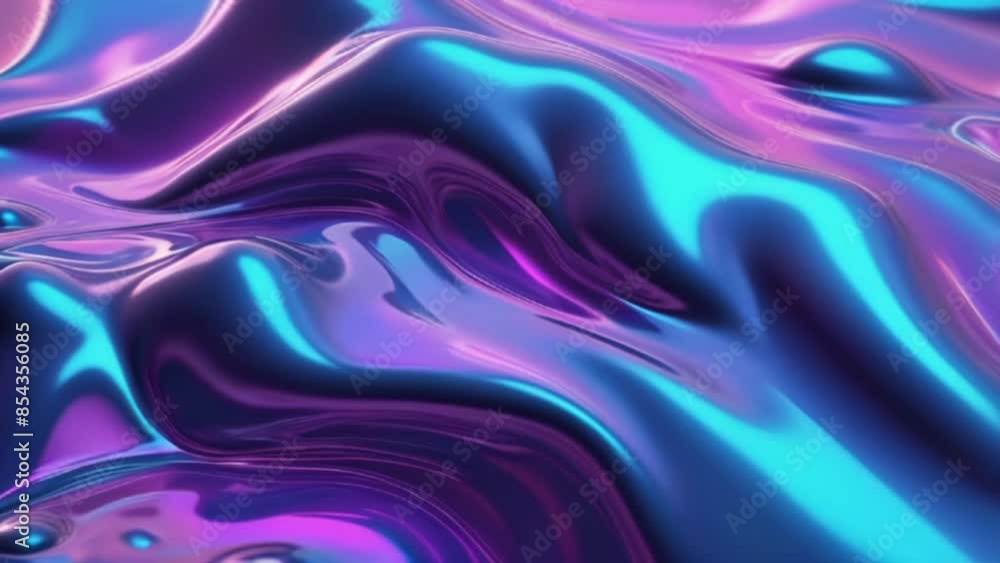 abstract liquid animation colorful holographic liquid background in metallic blue and polarized violet high quality abstract liquid animation colorful holographic liquid background in metallic blue and polarized violet high quality