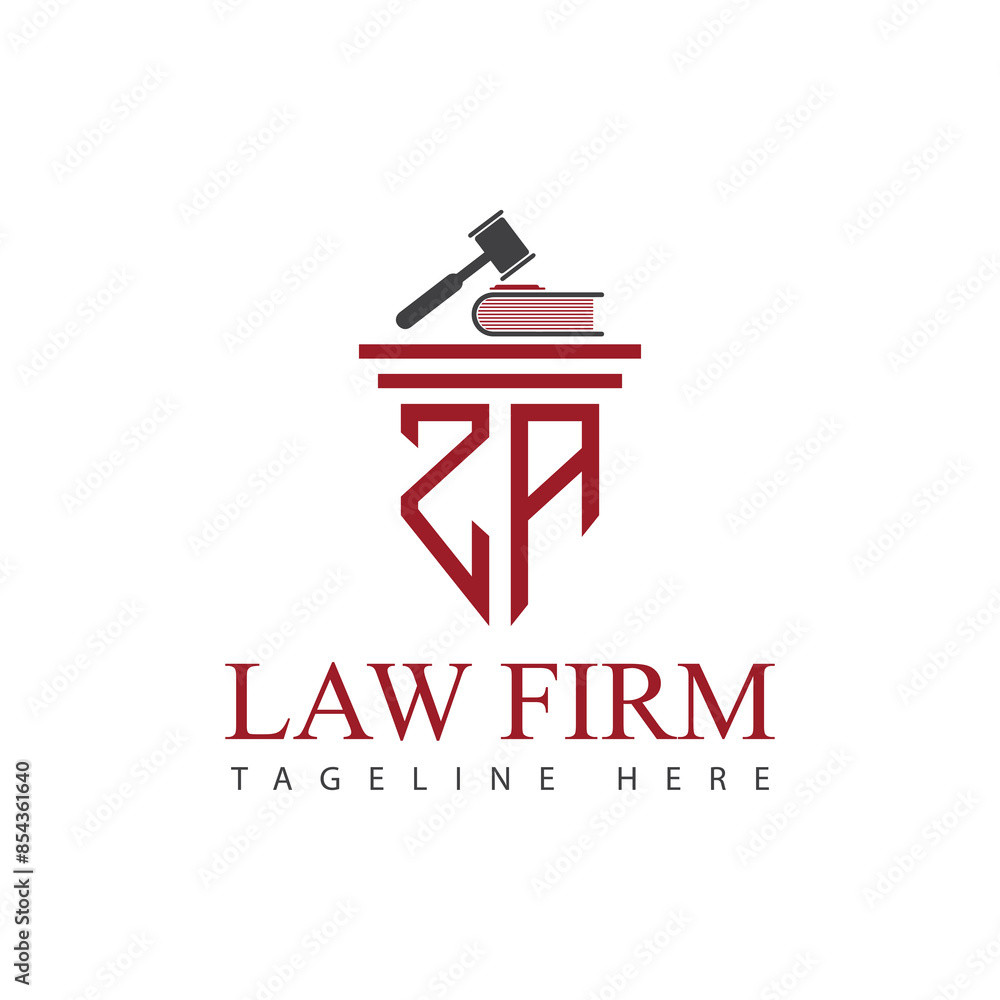 Set of modern law firm justice logo design vector graphic template Set of modern law firm justice logo design vector graphic template
