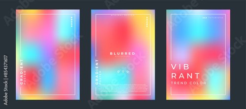 Wallpaper Mural Elegant blurred background with abstract style Torontodigital.ca