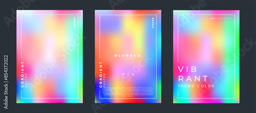 Modern abstract background with blurred effect
