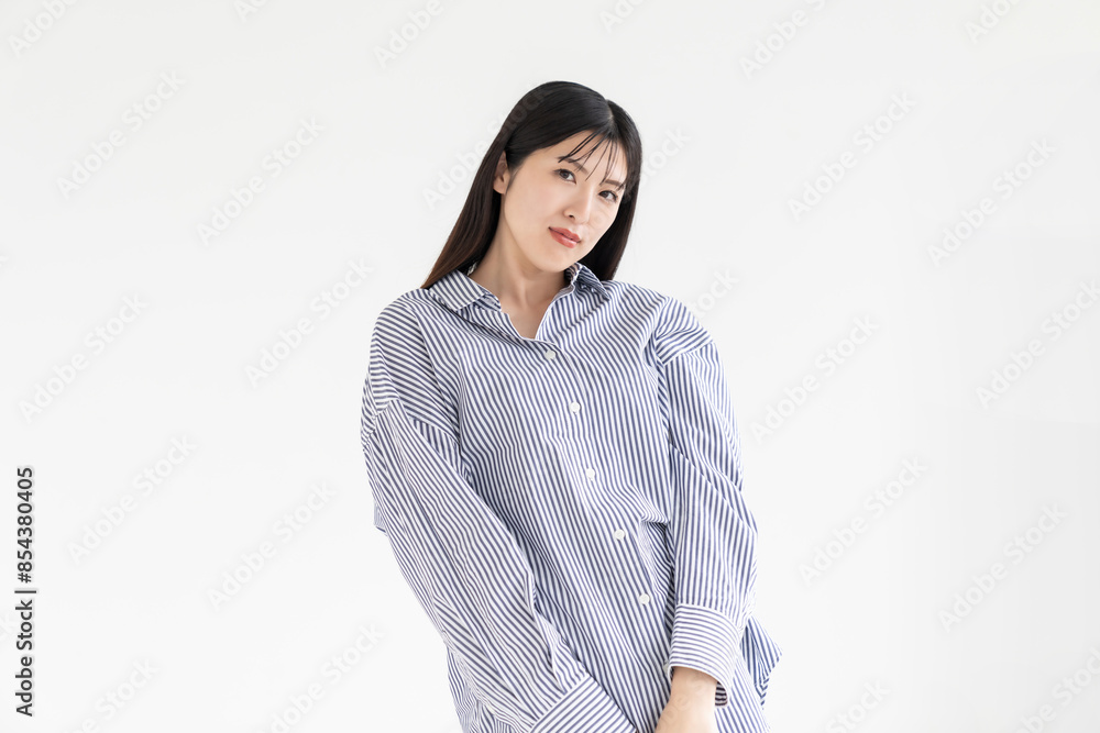 笑顔の女性 笑顔の女性