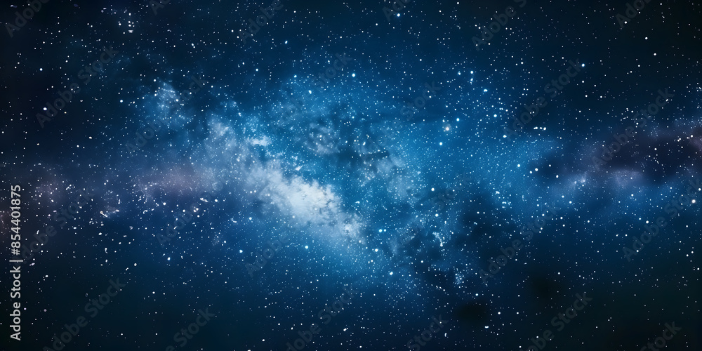 Obraz premium cosmic starry sky background