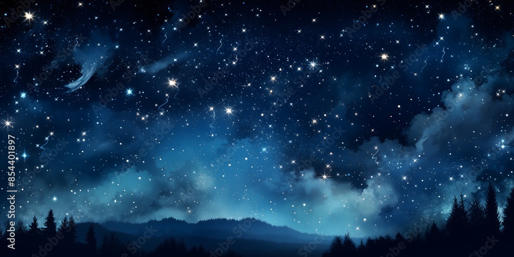 cosmic starry sky background cosmic starry sky background