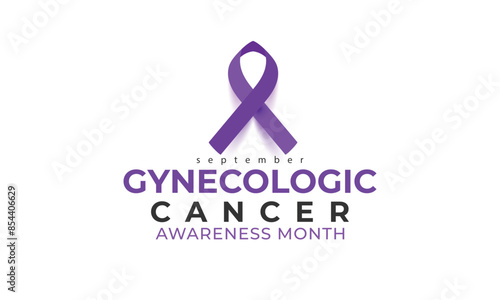 Gynecologic cancer awareness month. background, banner, card, poster, template. Vector illustration.